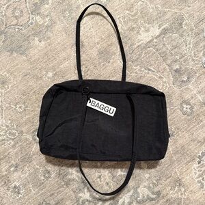 Baggu NWT Black Regular Bowler Bag